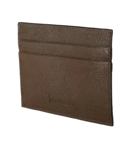 Billionaire Italian Couture Elegant Turtledove Leather Men's Men's Wallet