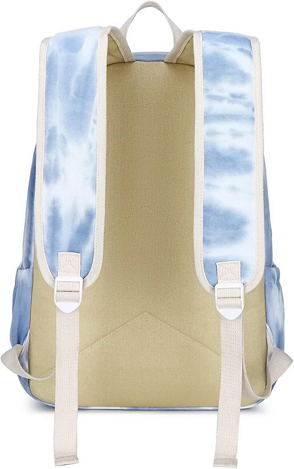 Canvas School Bag Backpack Ranibow Style Unisex Canvas Zip Backpack College Bag for Teens Girls Casual Travel Daypack