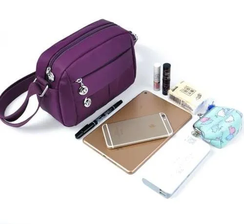 Casual Oxford Elderly Ladies Canvas Bag B-29898