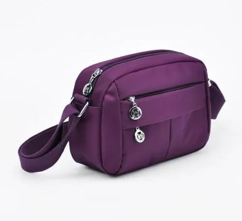 Casual Oxford Elderly Ladies Canvas Bag B-29898