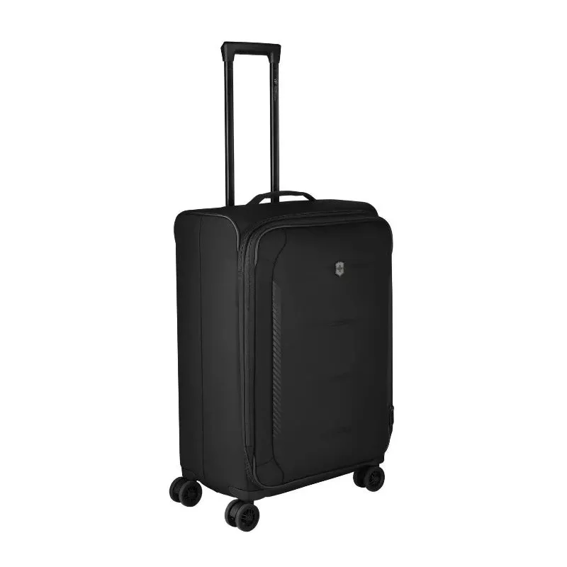 Crosslight Medium Softside Luggage Black