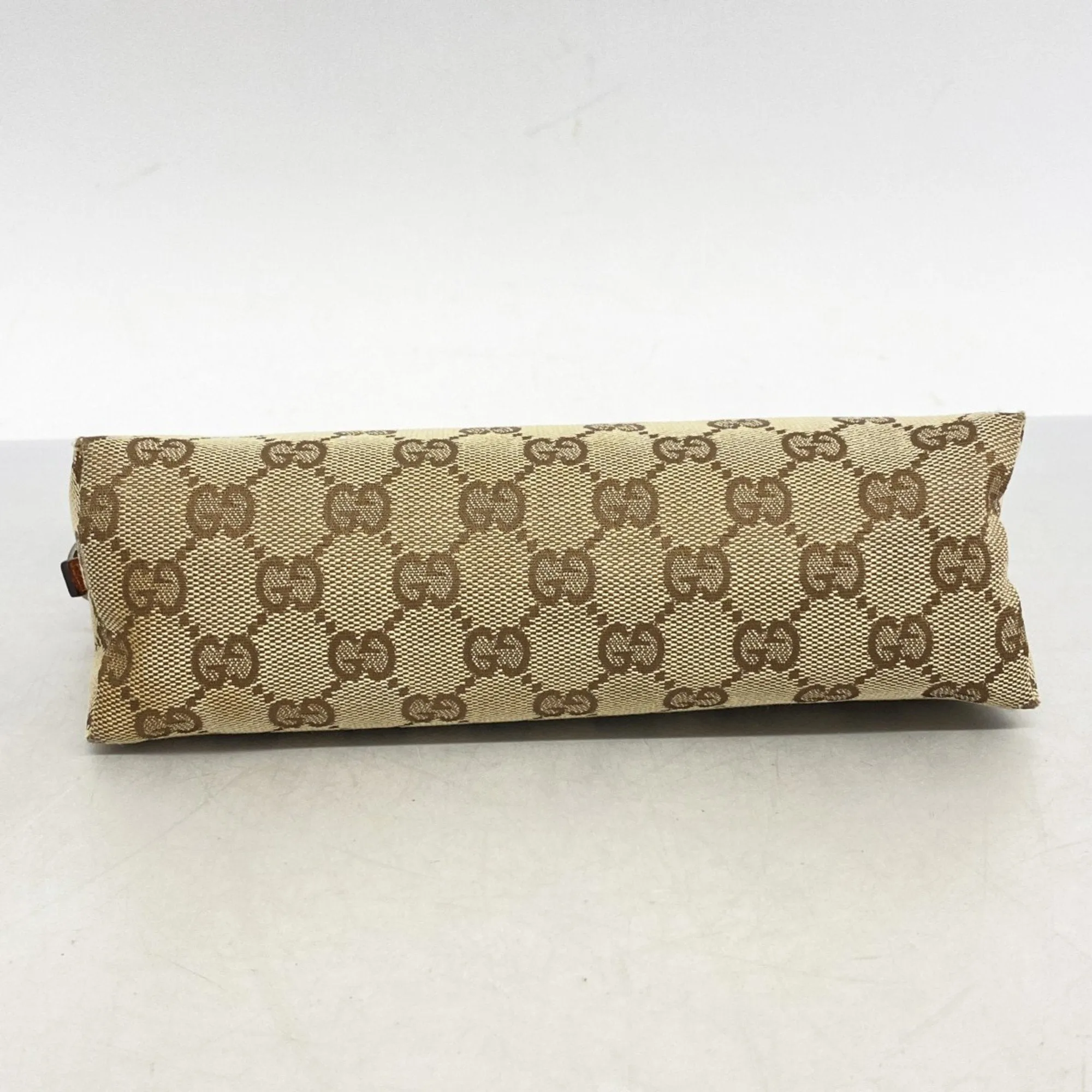 Gucci GG canvas Overall Canvas Brown Shoulder Purse Handbag