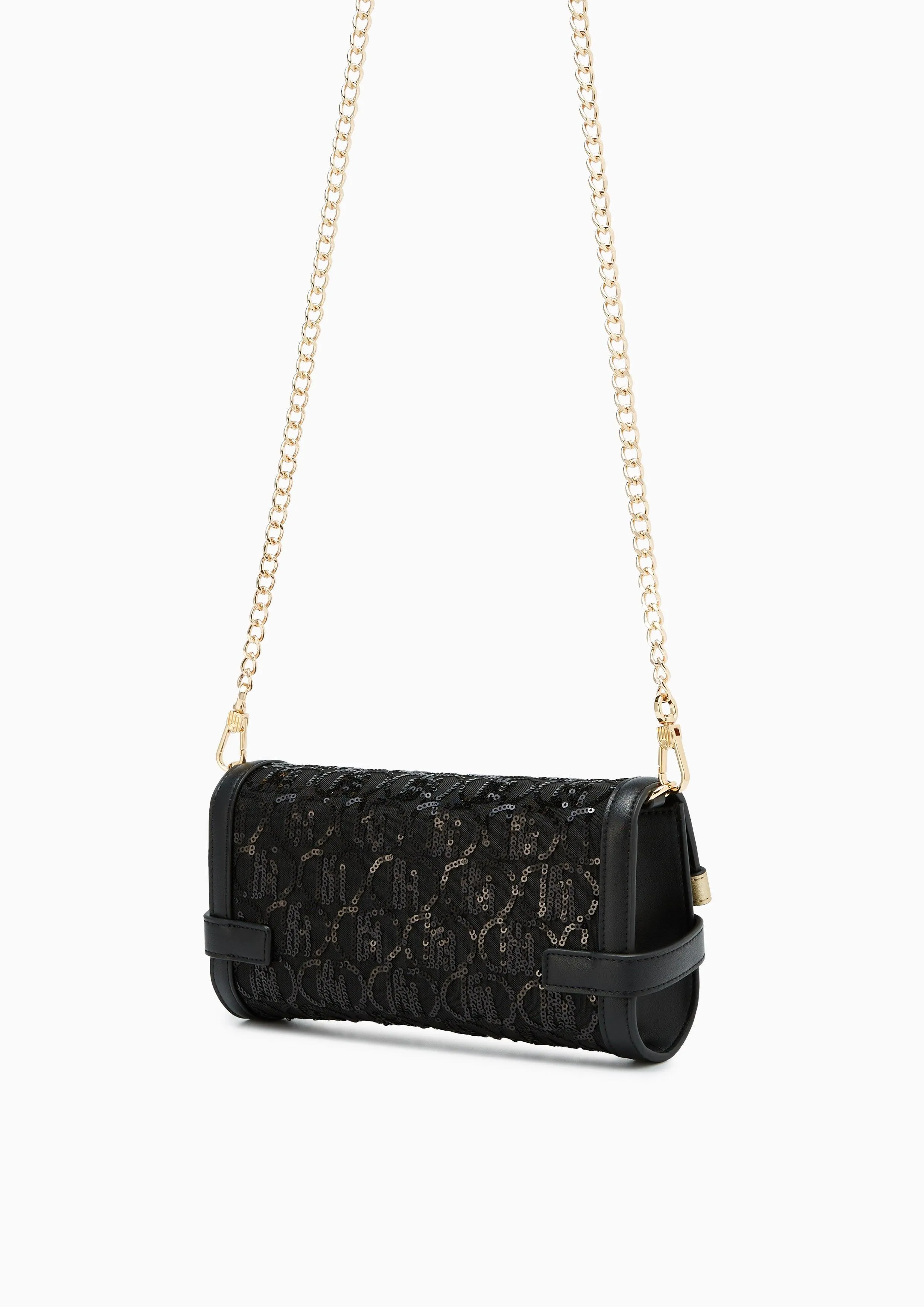 Halsay Infinite Crossbody Clutch Black