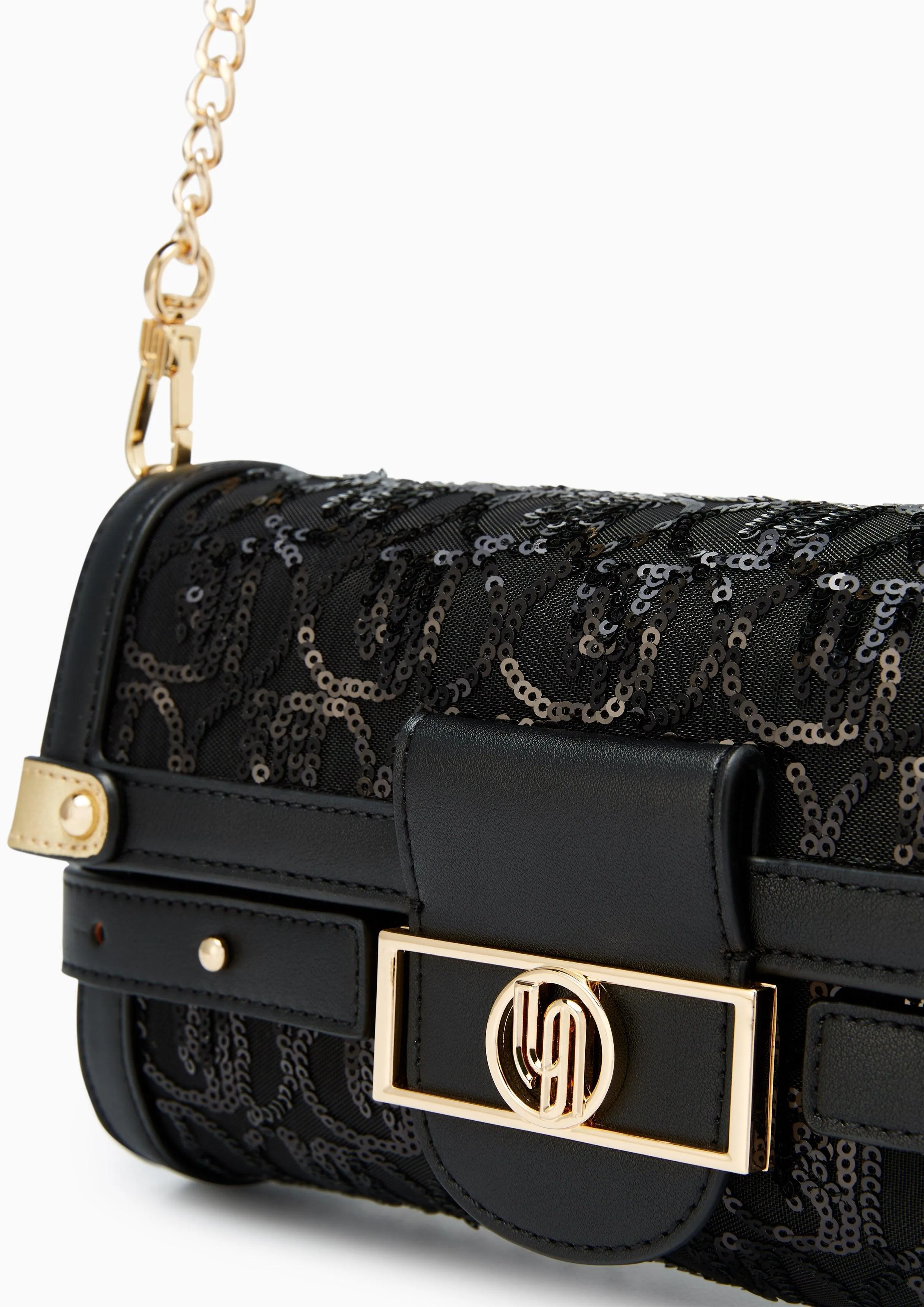 Halsay Infinite Crossbody Clutch Black