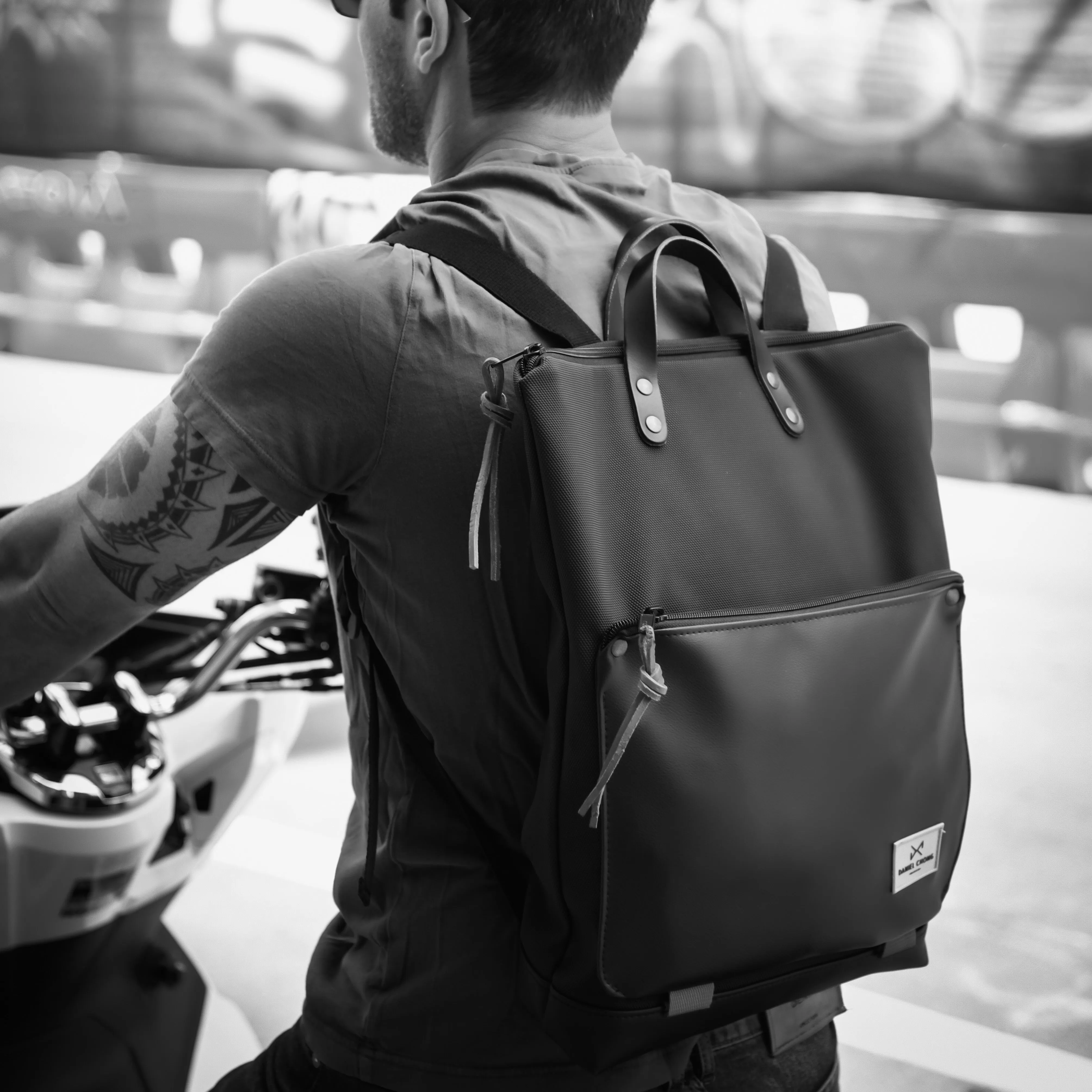 "Sapphire" Book Holder Backpack - Waterproof DZ