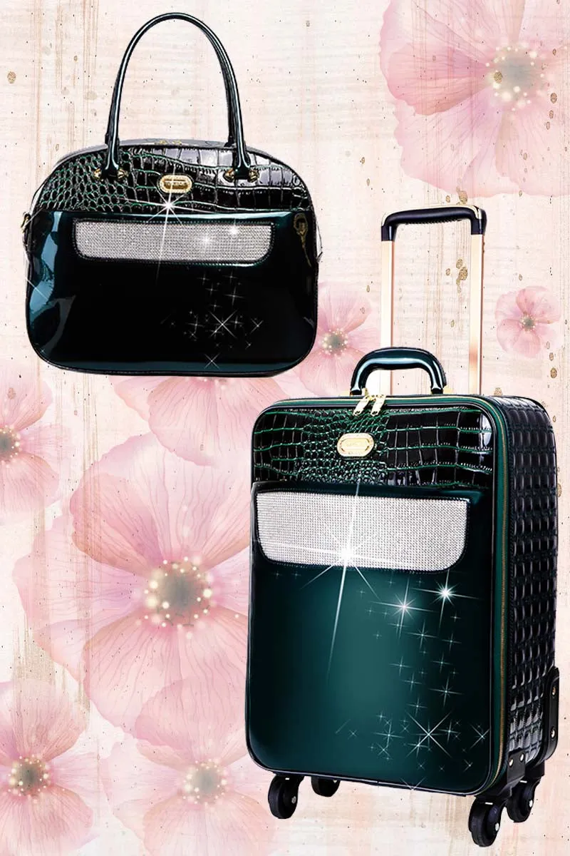 Sleek and Steady Signature 3 Pcs. Vegan Luggage Set