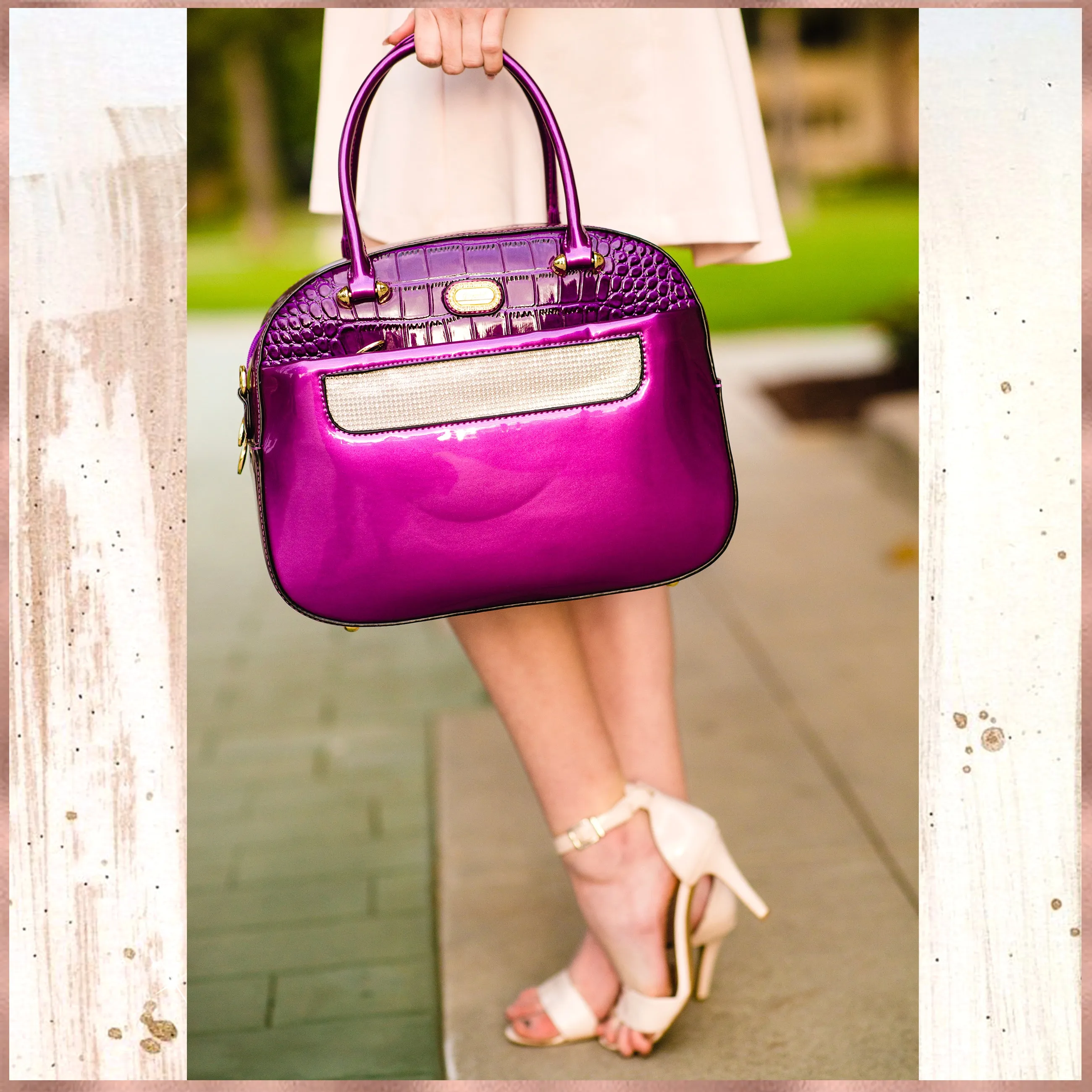 Sleek and Steady Signature 3 Pcs. Vegan Luggage Set