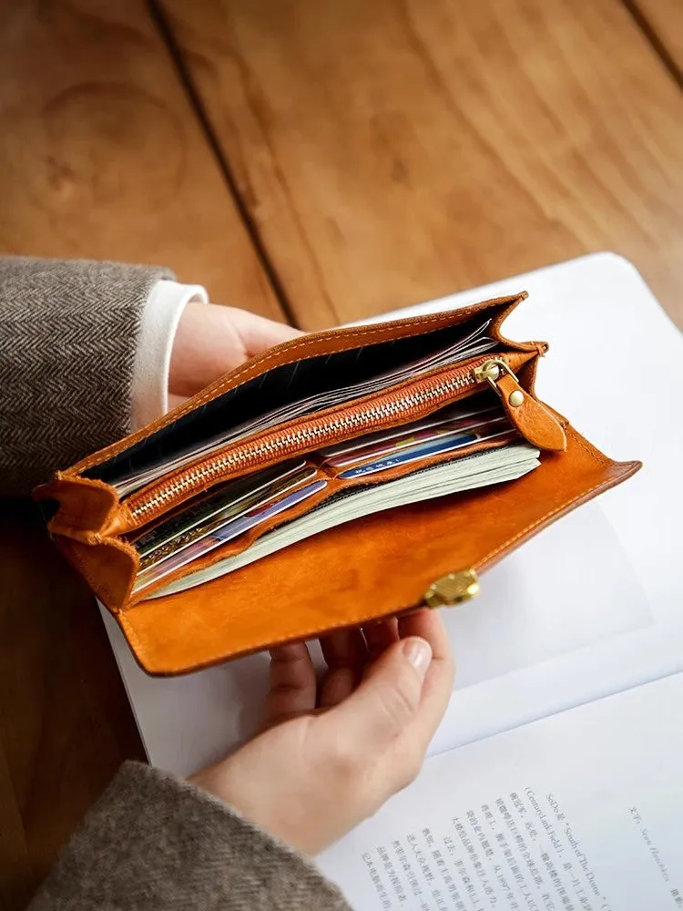 Stylish Ladies Stylish Wallet Leather Long Wallet For Women