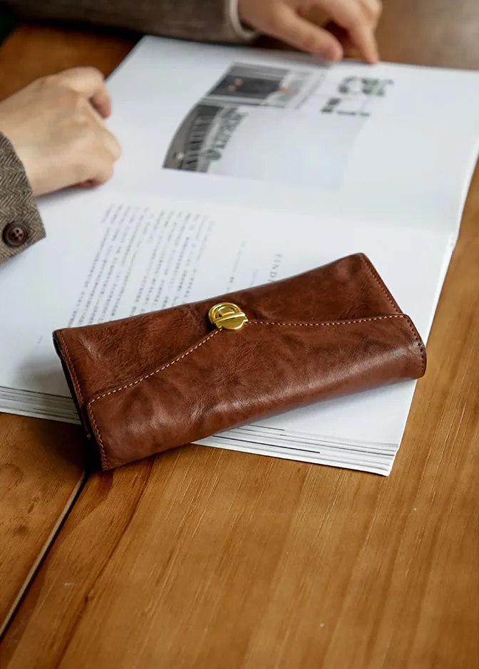 Stylish Ladies Stylish Wallet Leather Long Wallet For Women