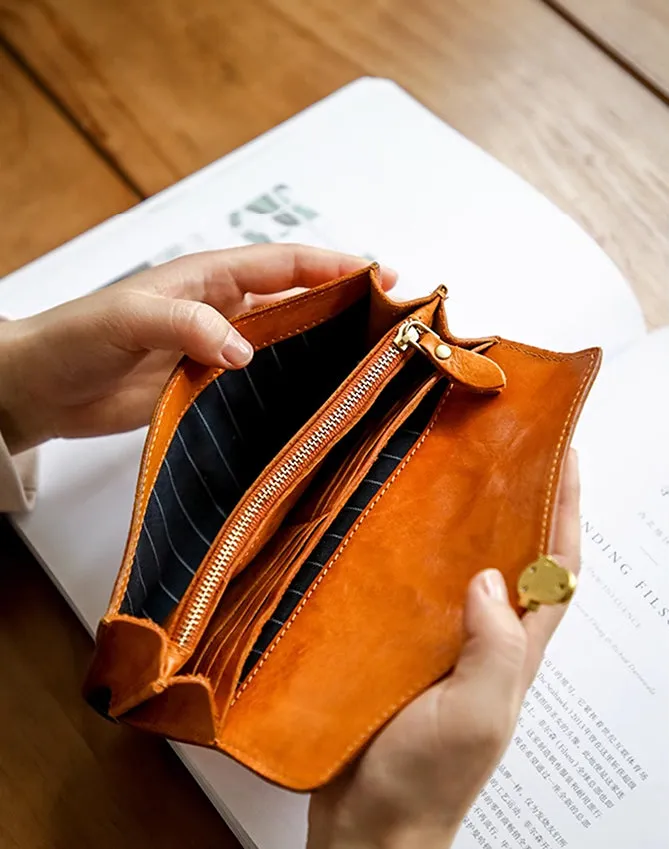 Stylish Ladies Stylish Wallet Leather Long Wallet For Women