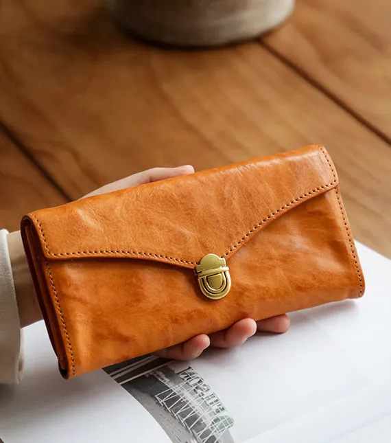 Stylish Ladies Stylish Wallet Leather Long Wallet For Women