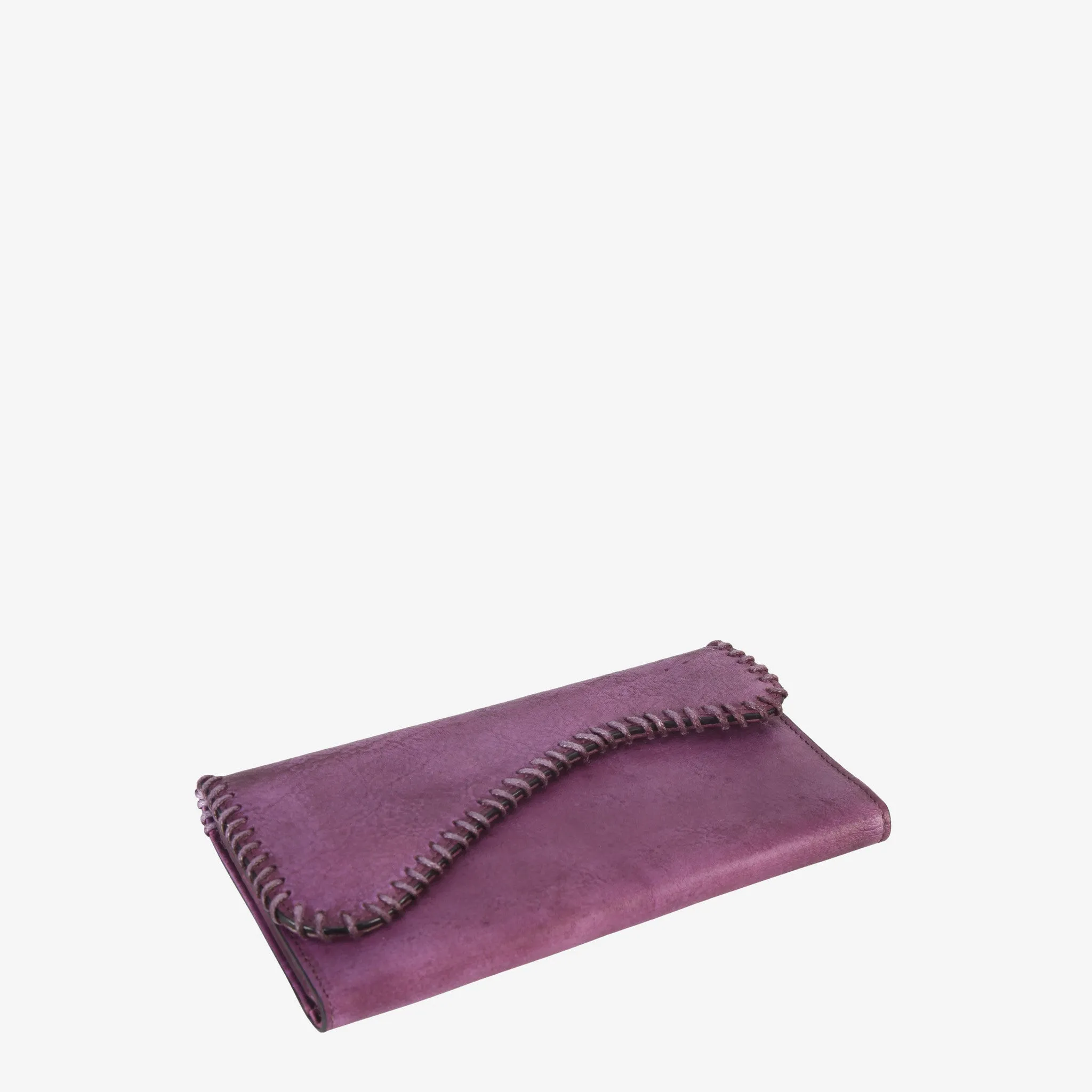 Stylish Treaded Side Leather Wallet