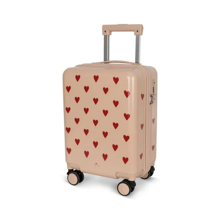 Travel Suitcase - Hearts